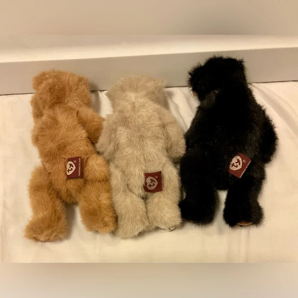 Ty Cody ,Dickens & Ivan stuffed bears